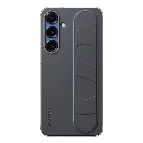 Samsung Galaxy S25+ чехол (Standing Grip Cover) Чёрный 1 img.