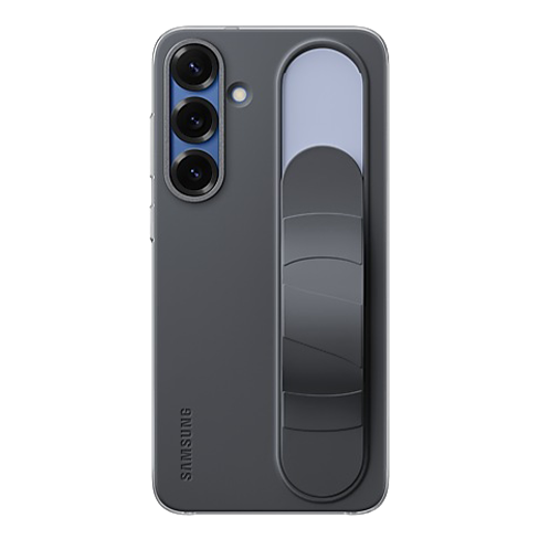 Samsung Galaxy S25+ чехол (Standing Grip Cover) Чёрный 2 img.