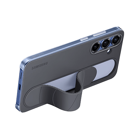 Samsung Galaxy S25+ чехол (Standing Grip Cover) Чёрный 3 img.