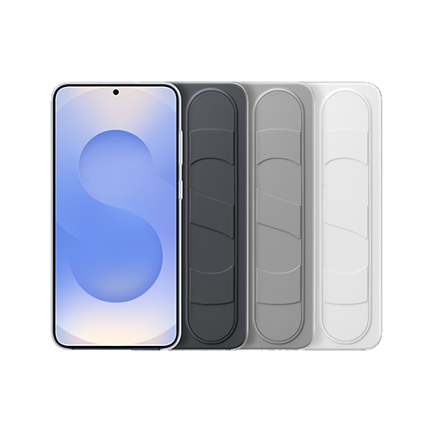 Samsung Galaxy S25+ чехол (Standing Grip Cover) Чёрный 5 img.
