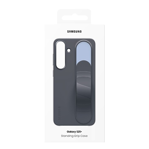 Samsung Galaxy S25+ чехол (Standing Grip Cover) Чёрный 7 img.