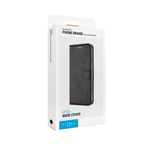 Fixed Samsung Galaxy S25+ aizsargvāciņš (Wallet Opus Case) Melns 3 img.
