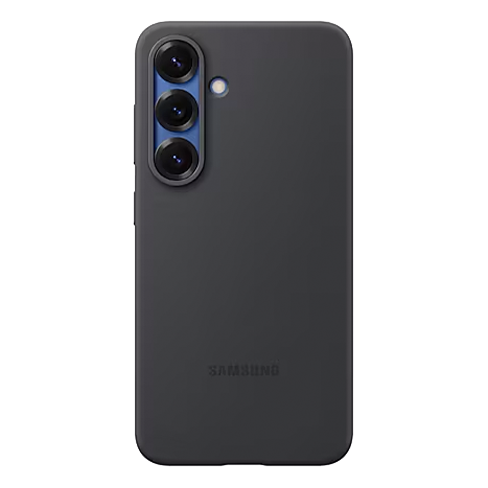 Samsung Galaxy S25 aizsargvāciņš (Silicone Cover) Melns 1 img.