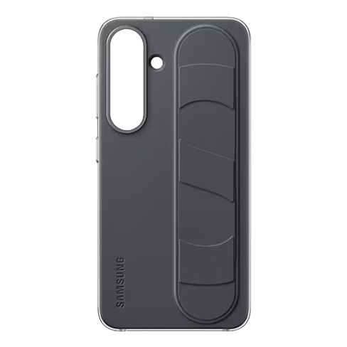 Samsung Galaxy S25 aizsargvāciņš (Standing Grip Cover) Melns 6 img.