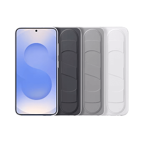 Samsung Galaxy S25 aizsargvāciņš (Standing Grip Cover) Melns 5 img.