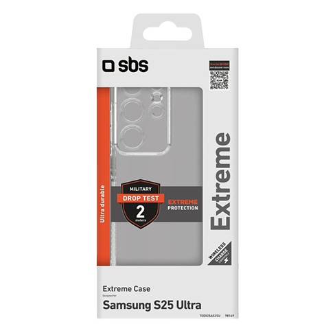 SBS Samsung Galaxy S25 Ultra чехол (Extreme X2 Cover) Прозрачный 2 img.