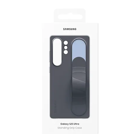 Samsung Galaxy S25 Ultra aizsargvāciņš (Standing Grip Cover) Melns 7 img.