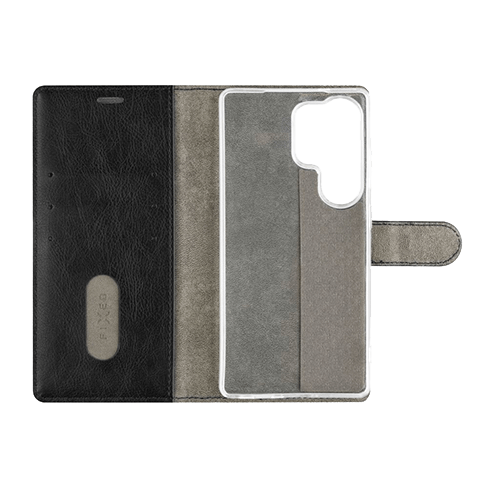 Fixed Samsung Galaxy S25 Ultra чехол (Wallet Opus Case) Чёрный 2 img.