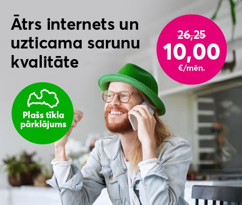 Bite 100 GB tarifu plāns par akcijas cenu 10 eiro mēnesī