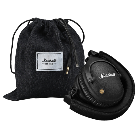 Marshall Monitor II A.N.C. Melns 5 img.