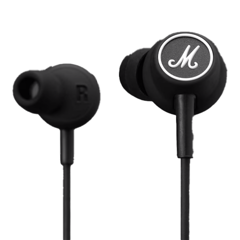 Marshall Mode Melns 1 img.