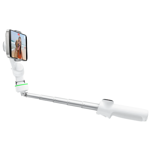 Insta360 Flow 2 Pro Balts 5 img.