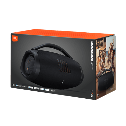JBL Boombox 3 Wifi Melns 10 img.