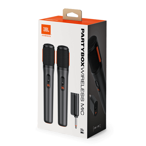 JBL PartyBox bezvadu mikrofonu komplekts Melns 8 img.