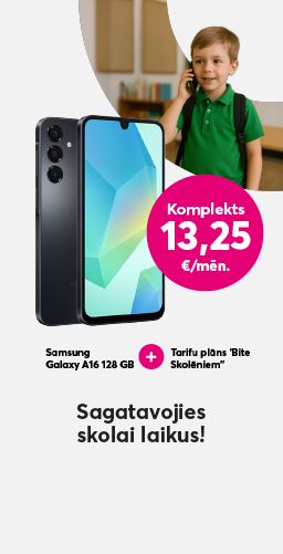 Izdevīgs tarifu plāns komplektā ar telefonu Tavam pirmklasniekam