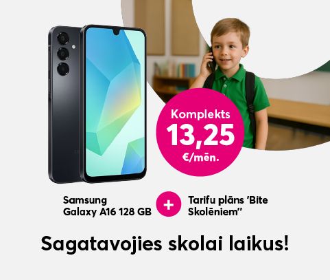 Izdevīgs tarifu plāns komplektā ar telefonu Tavam pirmklasniekam