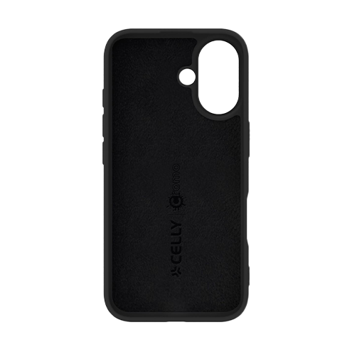 Celly Apple iPhone 16 aizsargvāciņš (Cromo Cover) Melns 7 img.