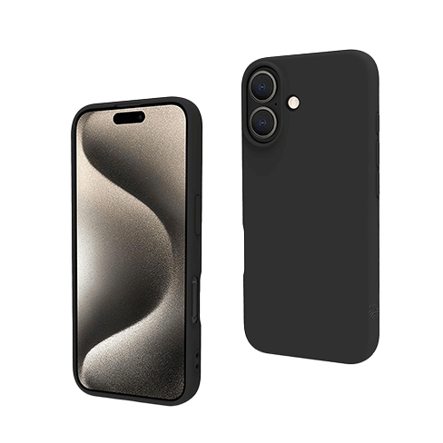Celly Apple iPhone 16 aizsargvāciņš (Cromo Cover) Melns 2 img.