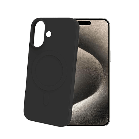 Celly Apple iPhone 16 aizsargvāciņš (CromoMag Cover) Melns 2 img.