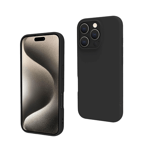 Celly Apple iPhone 16 Pro чехол (Cromo Cover) Чёрный 2 img.