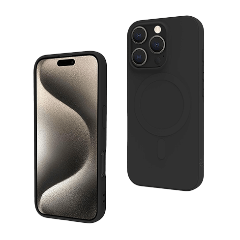 Celly Apple iPhone 16 Pro чехол (CromoMag Cover) Чёрный 1 img.