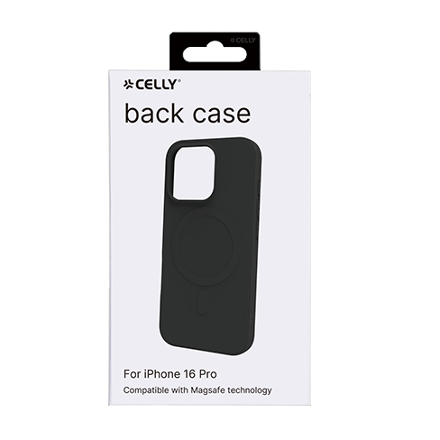 Celly Apple iPhone 16 Pro чехол (CromoMag Cover) Чёрный 6 img.