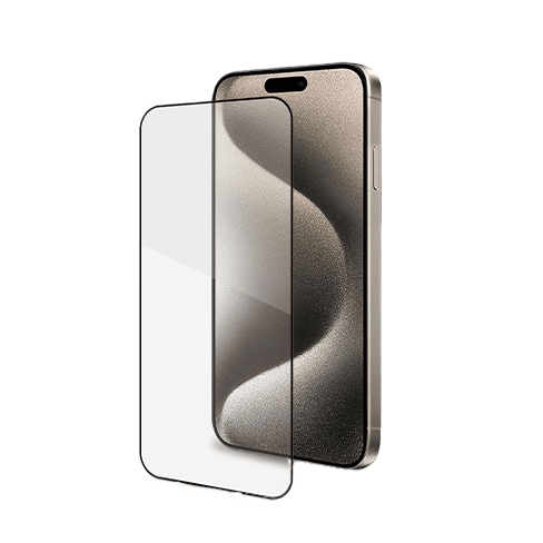 Celly Apple iPhone 16 Pro aizsargstikliņš (Full Glass) Caurspīdīgi melns 1 img.
