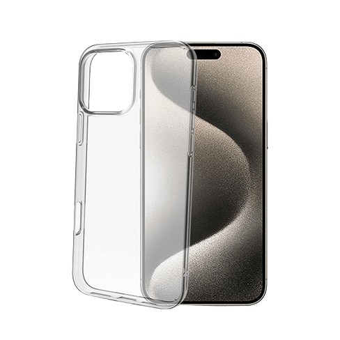 Celly Apple iPhone 16 Pro Max чехол (TPU Cover) Прозрачный 2 img.