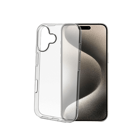 Celly Apple iPhone 16 чехол (TPU Cover) Прозрачный 2 img.
