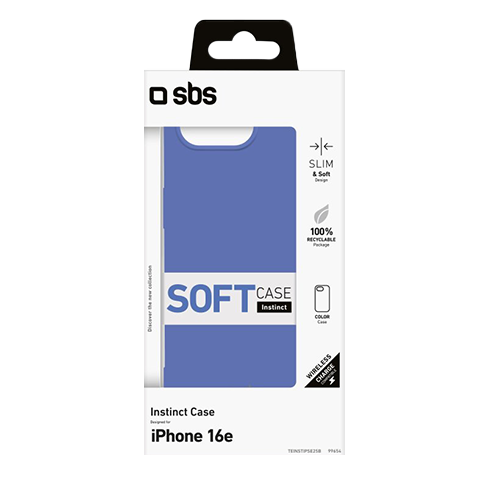 SBS Apple iPhone 16e чехол (Instinct Cover) Синий 6 img.