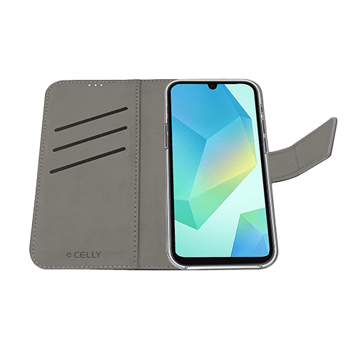 Celly Samsung Galaxy A16 4G/A16 5G aizsargvāciņš (Wally Wallet Case) Melns 2 img.