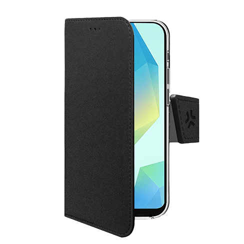 Celly Samsung Galaxy A16 4G/A16 5G aizsargvāciņš (Wally Wallet Case) Melns 1 img.