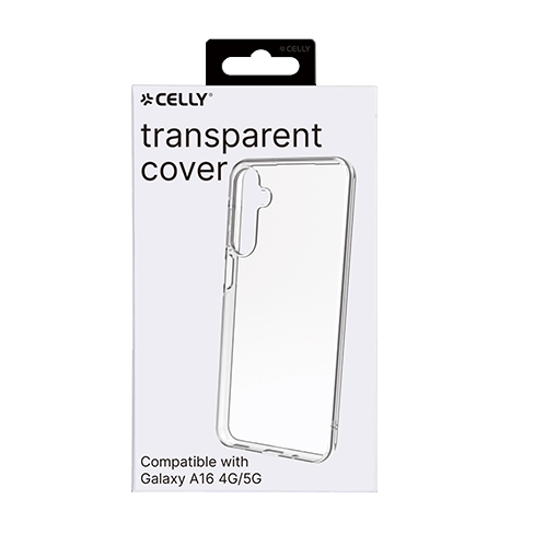 Celly Samsung Galaxy A16 5G/A16 4G aizsargvāciņš (TPU Cover) Caurspīdīgs 4 img.