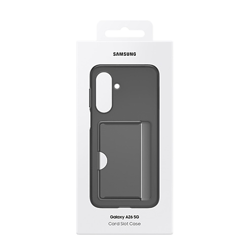 Samsung Galaxy A26 чехол (Card Slot Cover) Чёрный 7 img.