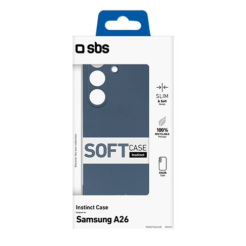 SBS Samsung Galaxy A26 aizsargvāciņš (Instinct Cover) Zils 2 img.