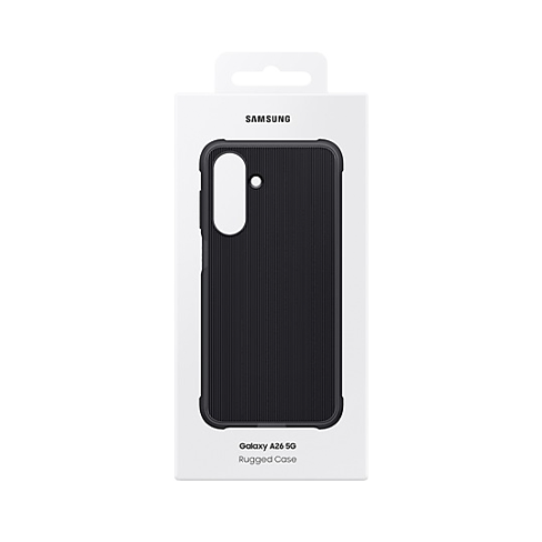Samsung Galaxy A26 aizsargvāciņš (Rugged Cover) Melns 6 img.