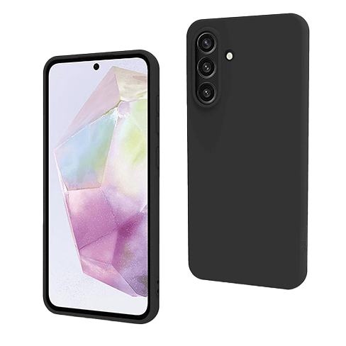Celly Samsung Galaxy A36 5G aizsargvāciņš (Cromo Cover) Melns 2 img.
