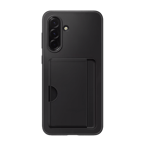 Samsung Galaxy A36 чехол (Card Slot Cover) Чёрный 1 img.