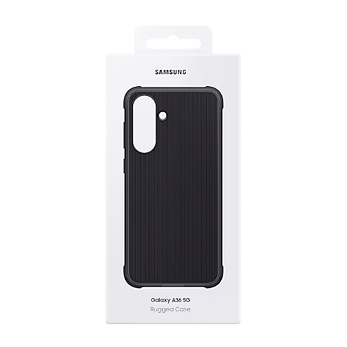 Samsung Galaxy A36 aizsargvāciņš (Rugged Cover) Melns 6 img.