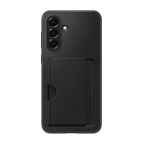 Samsung Galaxy A56 чехол (Card Slot Cover) Чёрный 1 img.