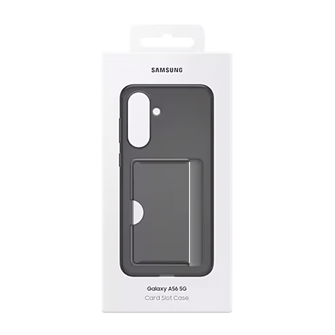 Samsung Galaxy A56 чехол (Card Slot Cover) Чёрный 7 img.