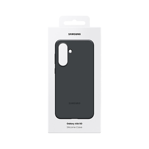 Samsung Galaxy A56 aizsargvāciņš (Silicone Cover) Melns 6 img.