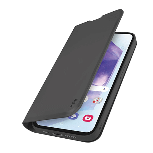 SBS Samsung Galaxy A56 aizsargvāciņš (Wallet Smooth Case) Melns 1 img.