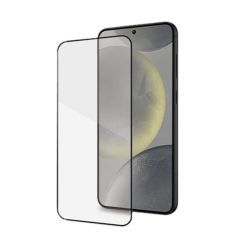 Celly Samsung Galaxy S24 5G/S25 5G aizsargstikliņš (Full Glass) Caurspīdīgi melns 1 img.