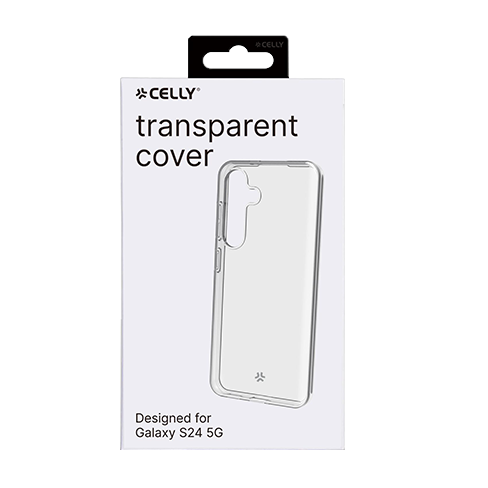 Celly Samsung Galaxy S24 5G aizsargvāciņš (TPU Cover) Caurspīdīgs 4 img.