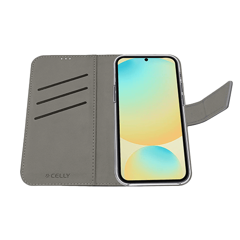 Celly Samsung Galaxy S24 FE aizsargvāciņš (Wally Wallet Case) Melns 2 img.