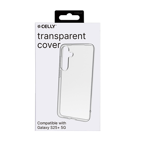 Celly Samsung Galaxy S25 5G aizsargvāciņš (TPU Cover) Caurspīdīgs 4 img.