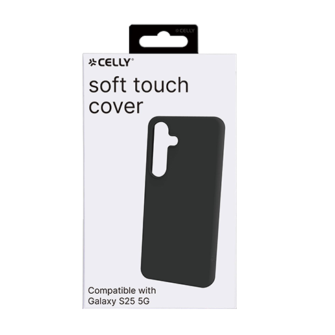 Celly Samsung Galaxy S25 5G чехол (Cromo Cover) Чёрный 8 img.