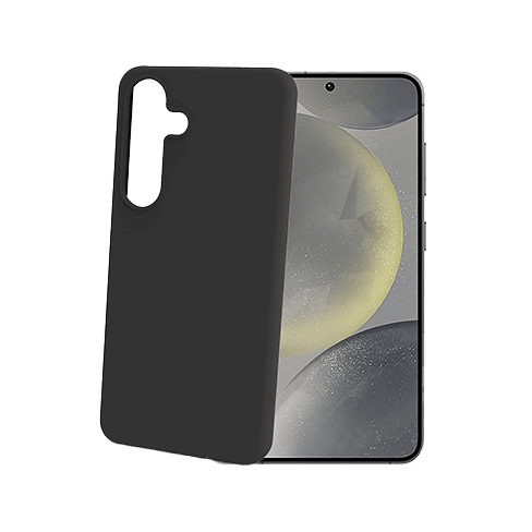 Celly Samsung Galaxy S25 5G чехол (Cromo Cover) Чёрный 3 img.