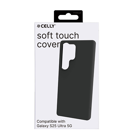 Celly Samsung Galaxy S25 Ultra 5G aizsargvāciņš (Cromo Cover) Melns 8 img.